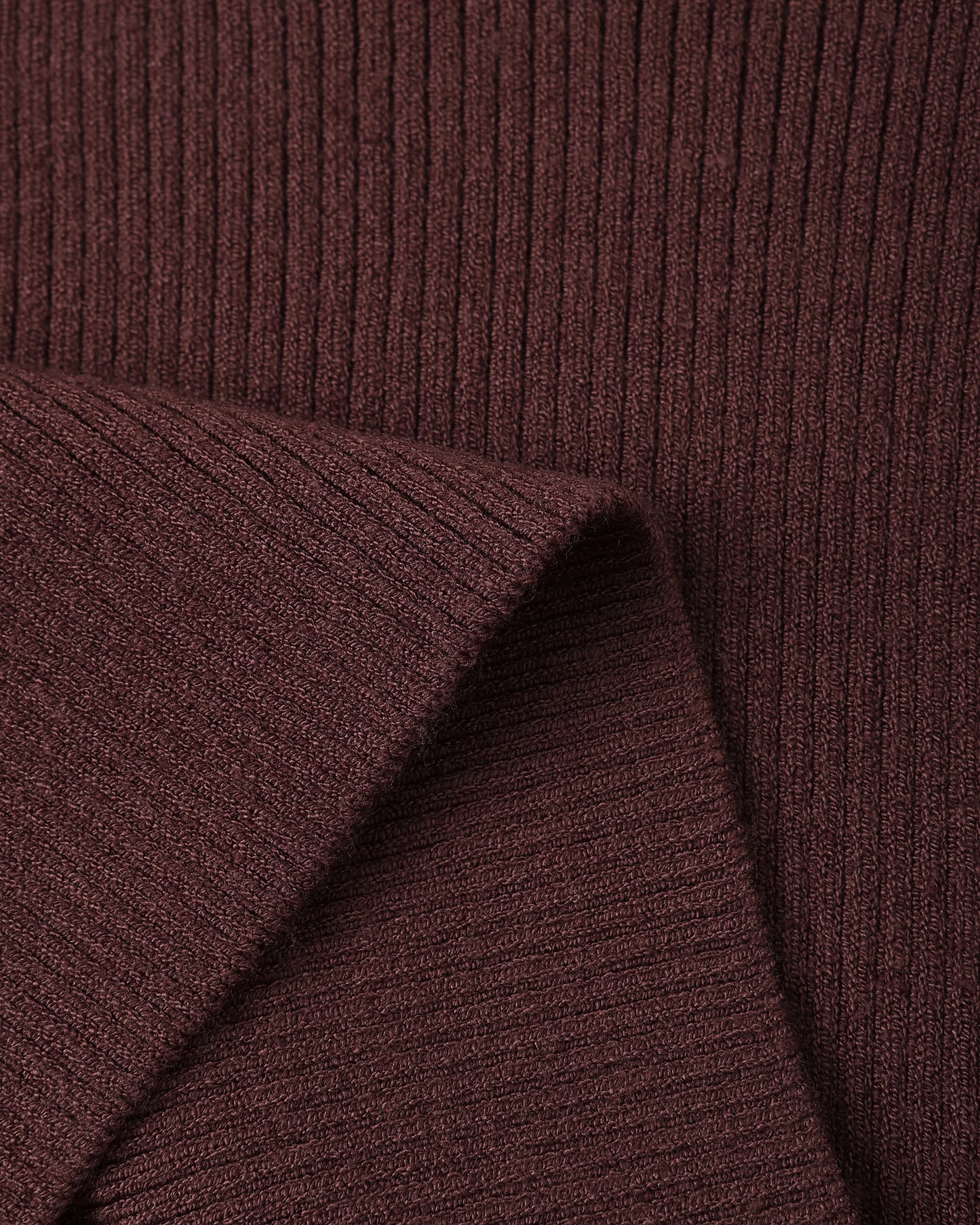 Scallop Tee || Burgundy