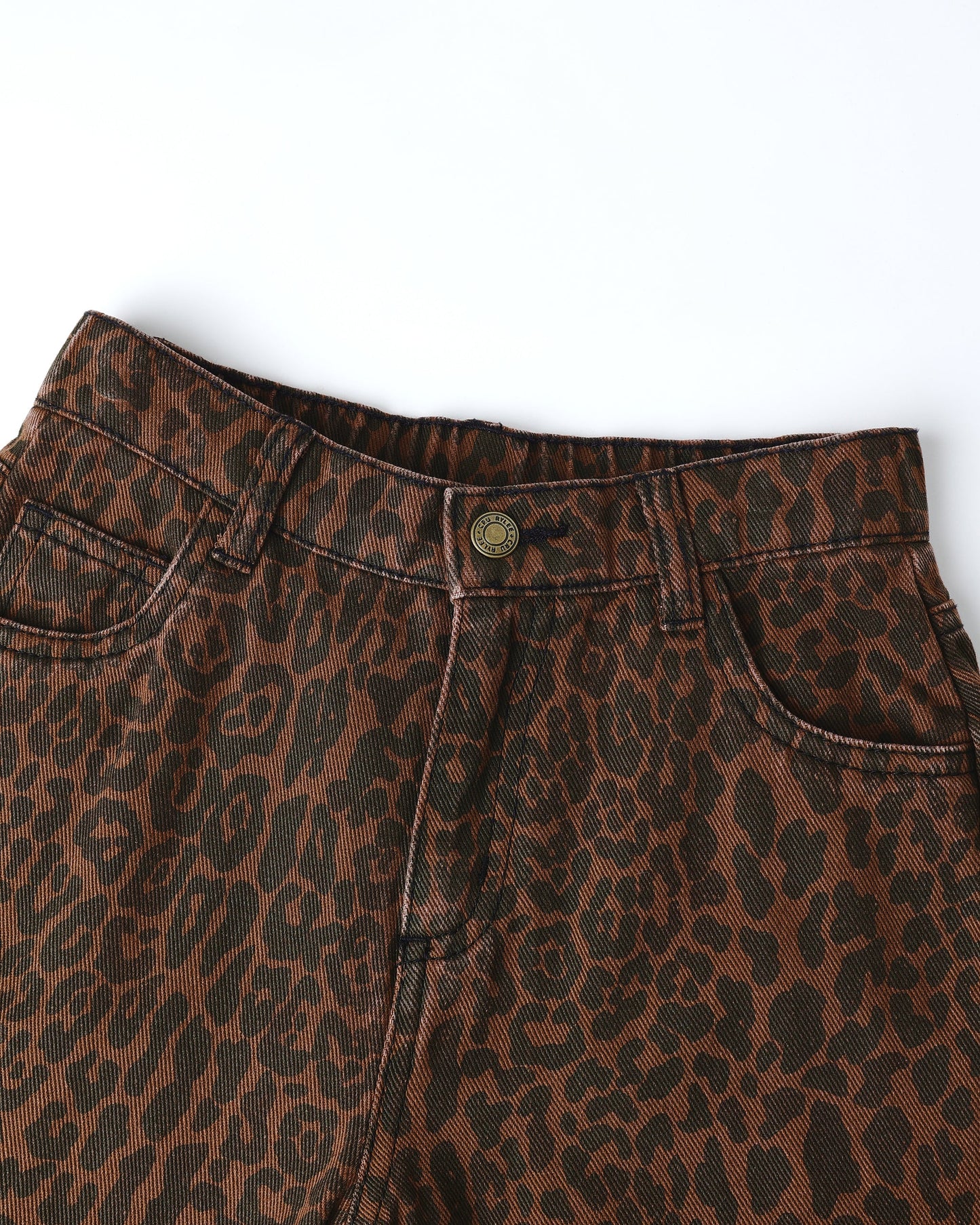 Barrel Pant || Leopard