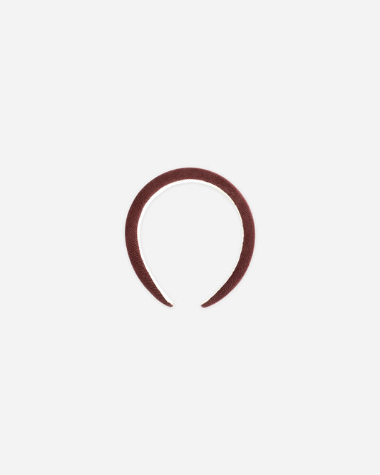Padded Headband || Burgundy