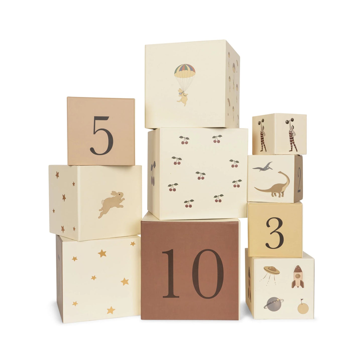 Number Stacking Boxes