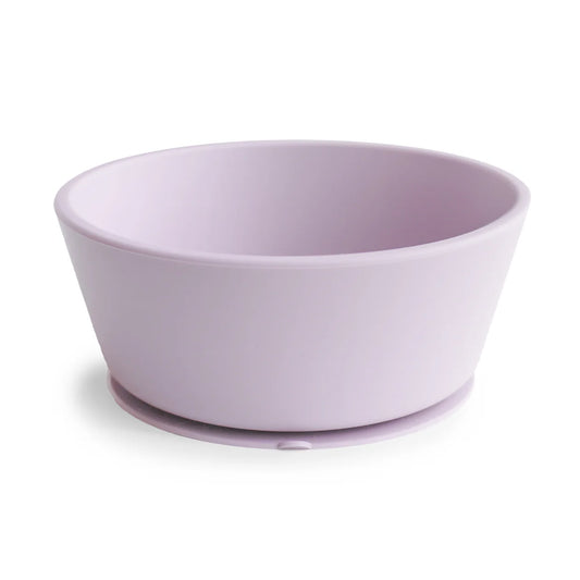 Silicone Suction Bowl (Soft Lilac)