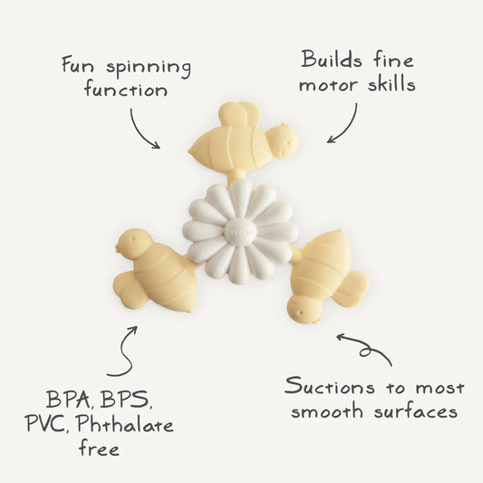 Suction Spinner Toy - Bees