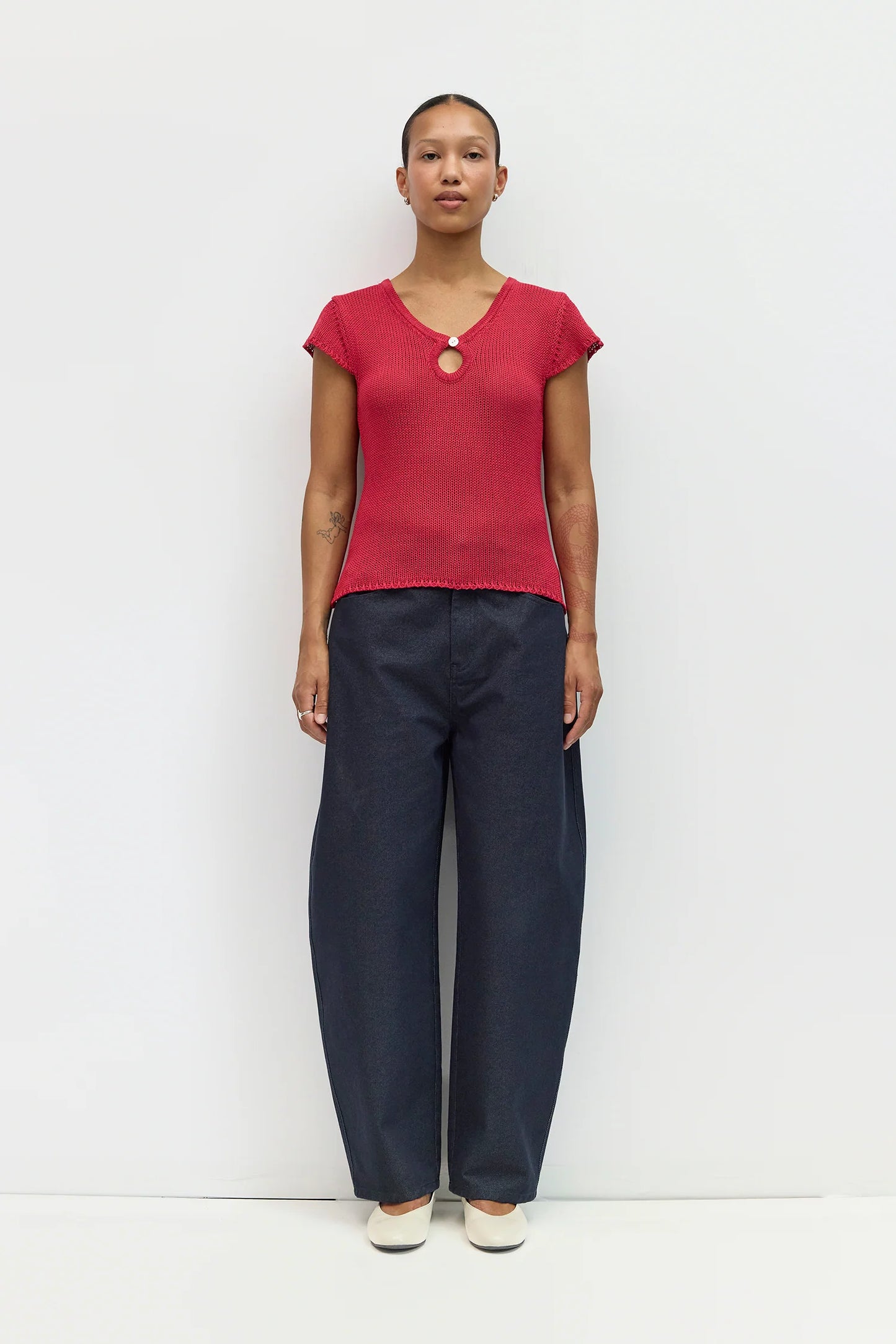 Red Wesley Top