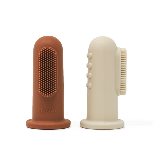 Finger Toothbrush | Clay/Shifting Sands