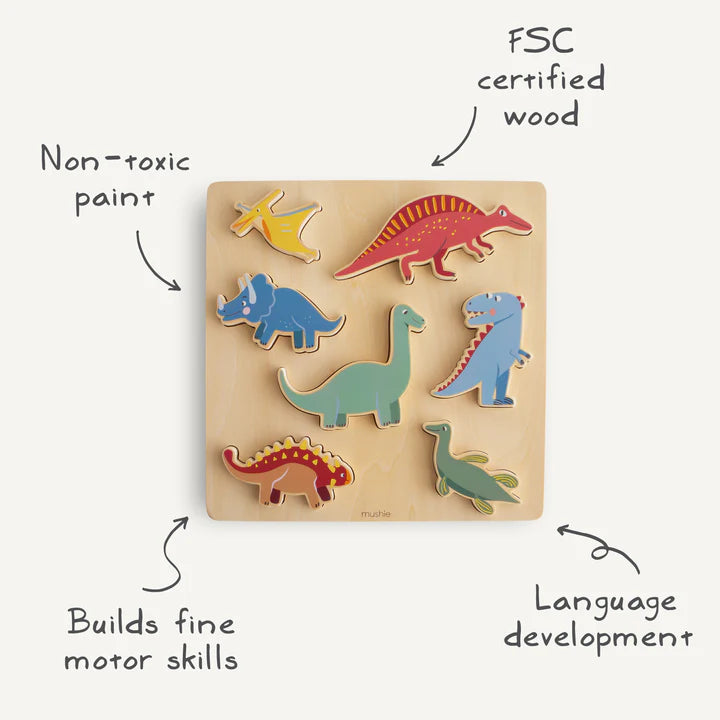 Wooden Dinosaur Puzzle