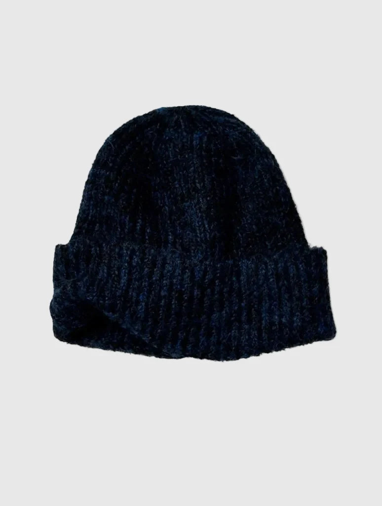 NAVY FROSTLINE BEANIE