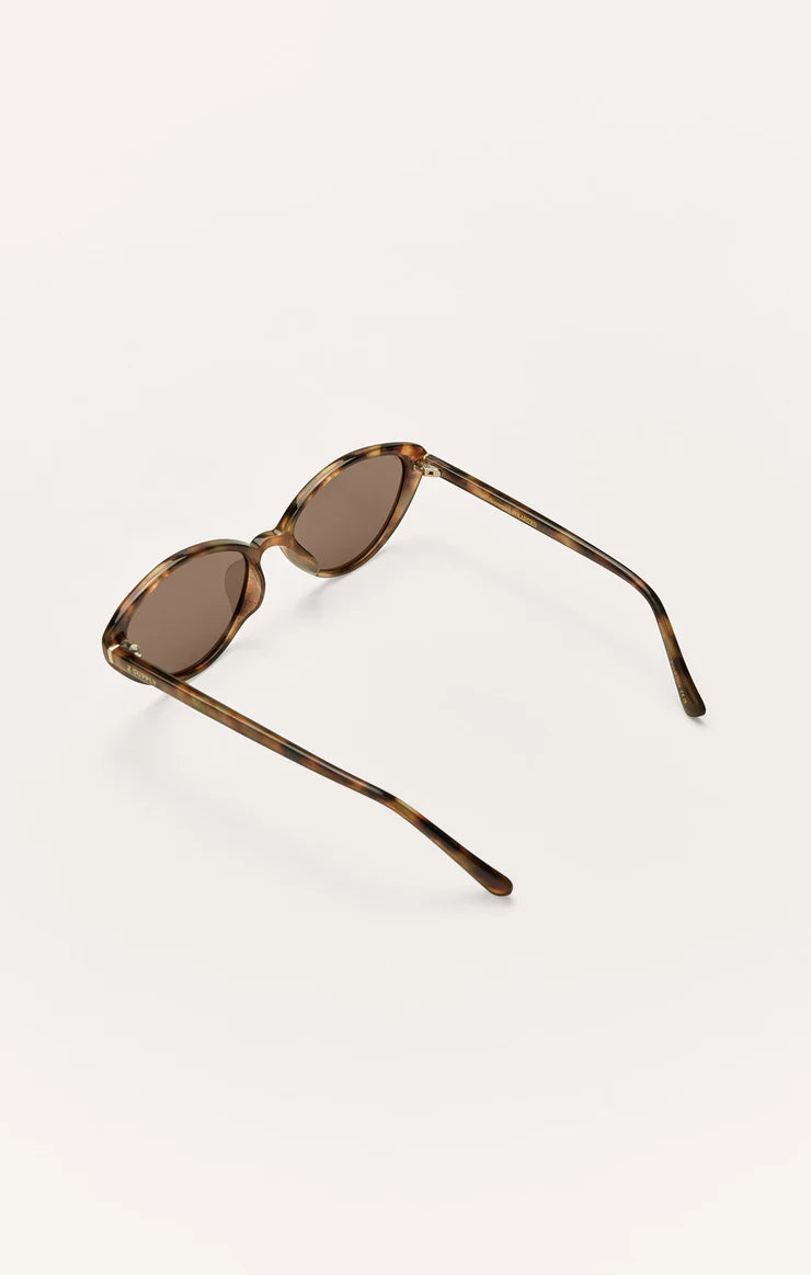 Nouveau Polarized Sunglasses (Tortoise/Brown)