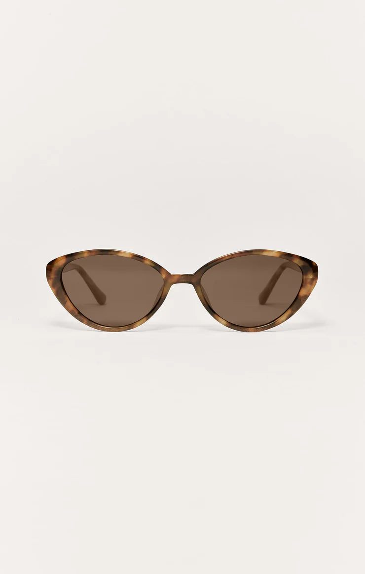Nouveau Polarized Sunglasses (Tortoise/Brown)