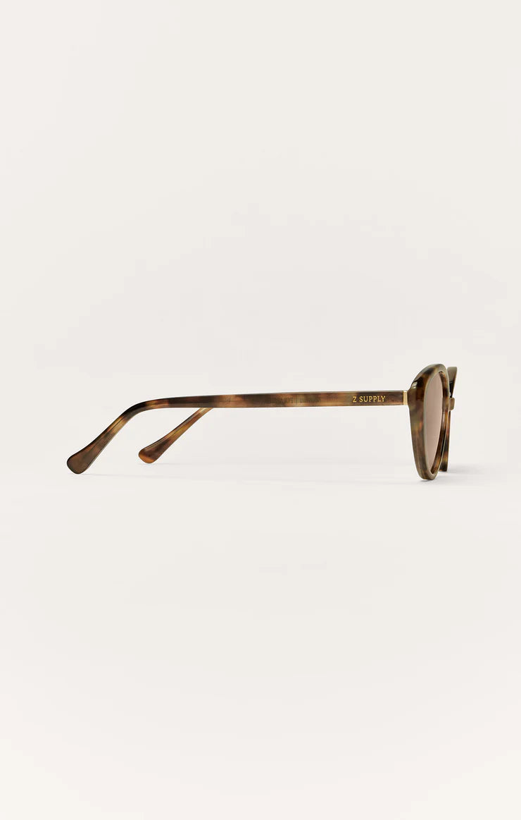 Nouveau Polarized Sunglasses (Tortoise/Brown)