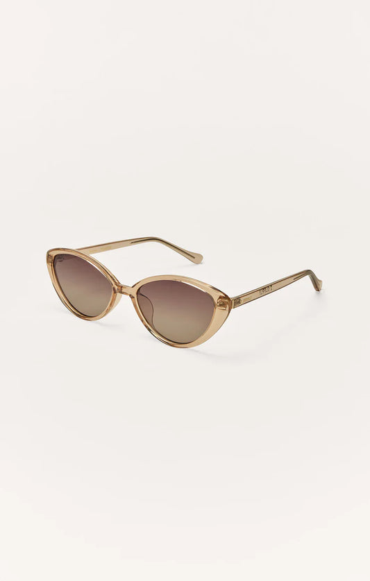 Nouveau Polarized Sunglasses (Champagne - Gradient)