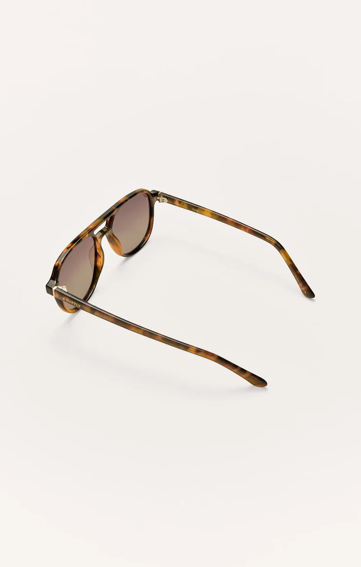 Tourist Polarized Sunglasses (Brown Tortoise)