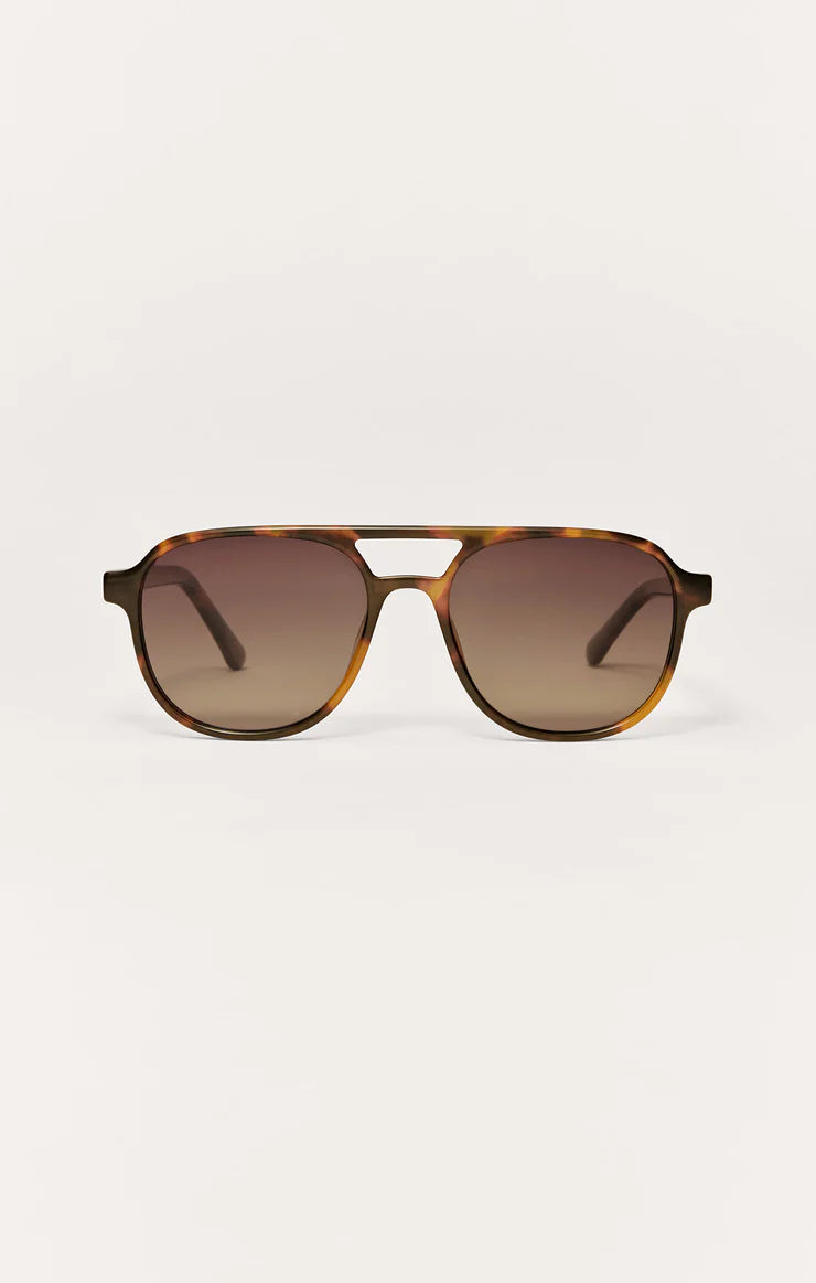 Tourist Polarized Sunglasses (Brown Tortoise)
