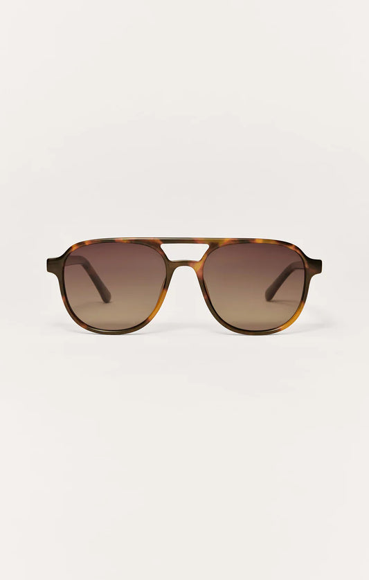 Tourist Polarized Sunglasses (Brown Tortoise)