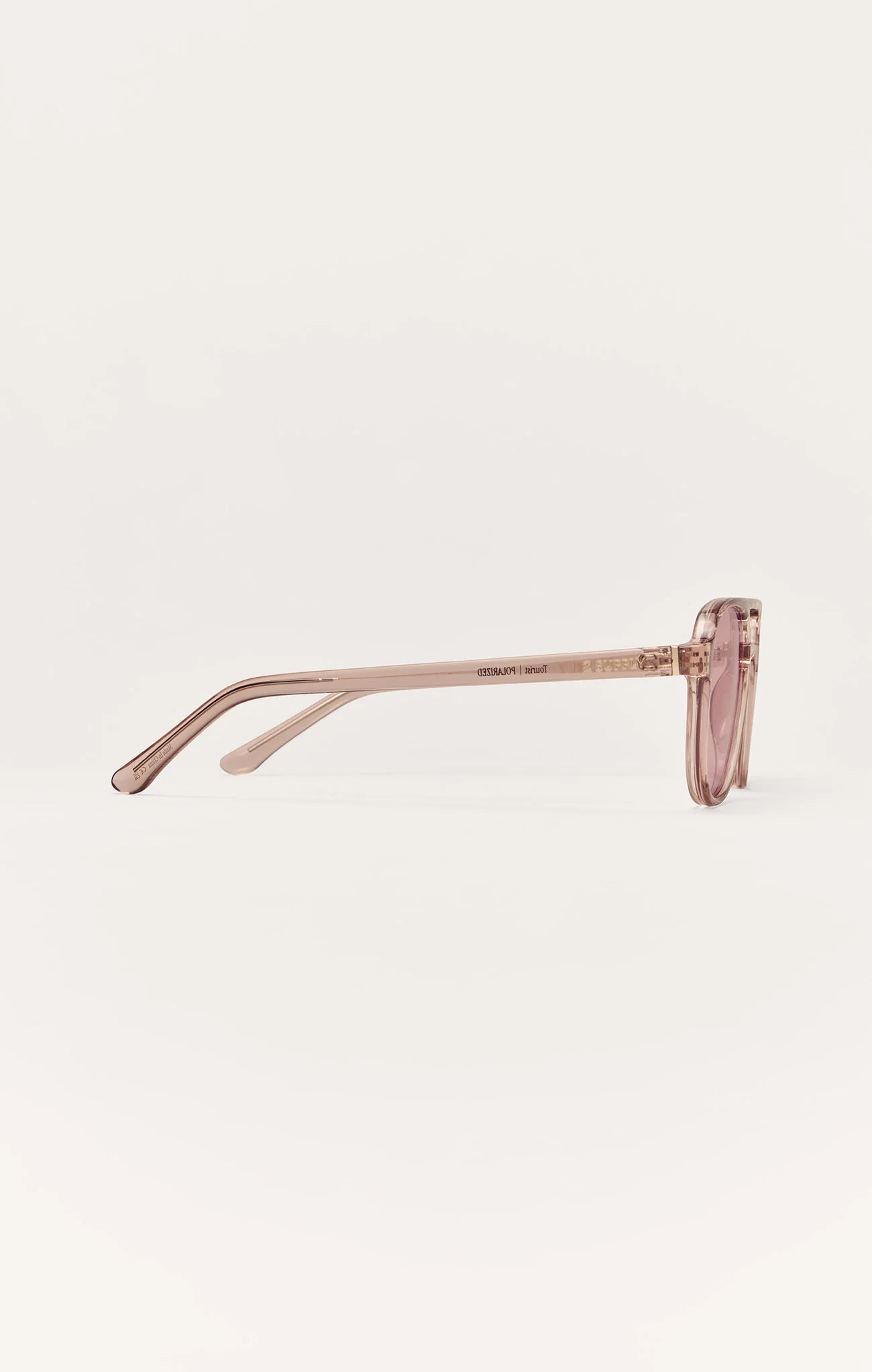 Tourist Polarized Sunglasses - Rose Crystal - Pink