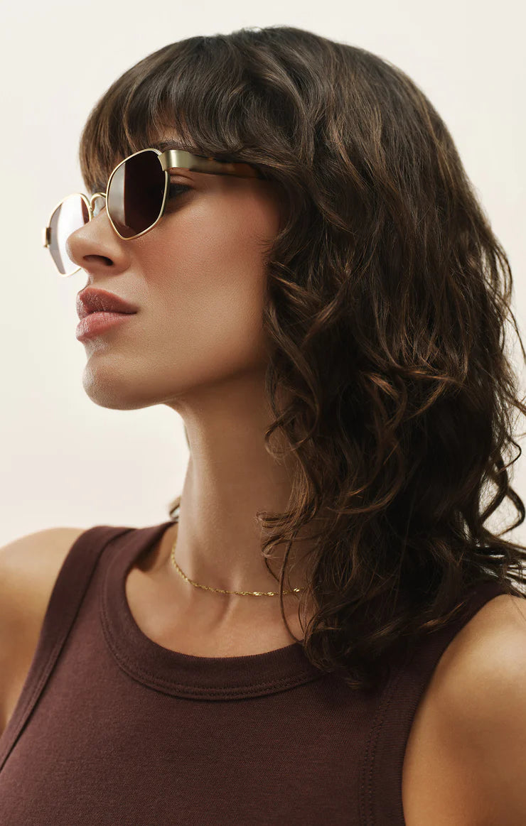 Cruise Polarized Sunglasses (Gold Brown)