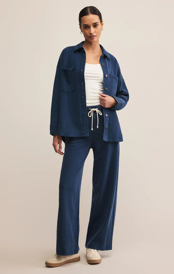 All Day Knit Denim Jacket (Indigo)