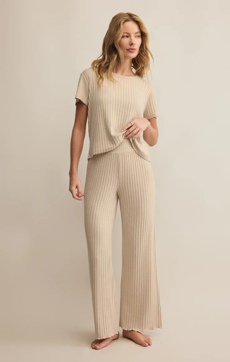 Dawn Smocked Rib Pant