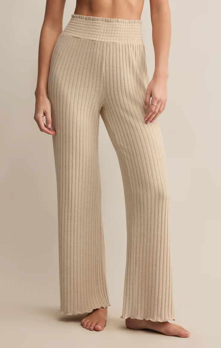Dawn Smocked Rib Pant