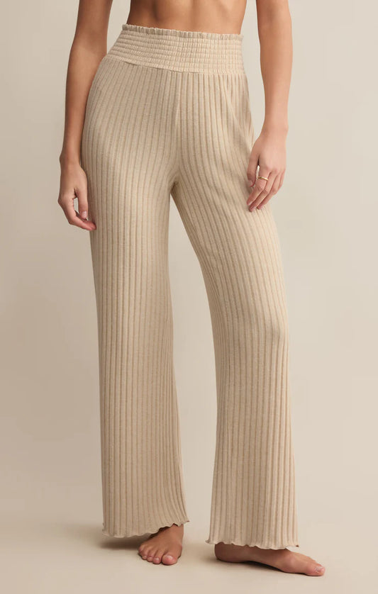 Dawn Smocked Rib Pant