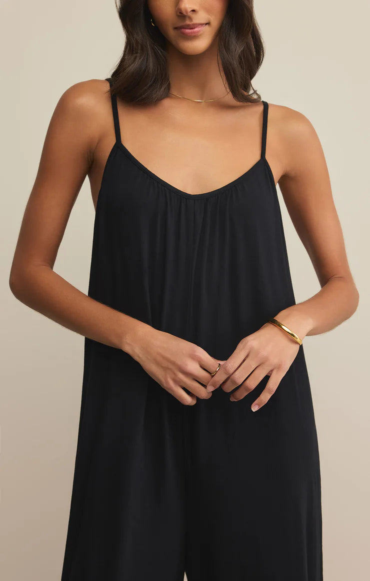 Flared Jumpsuit (Black)
