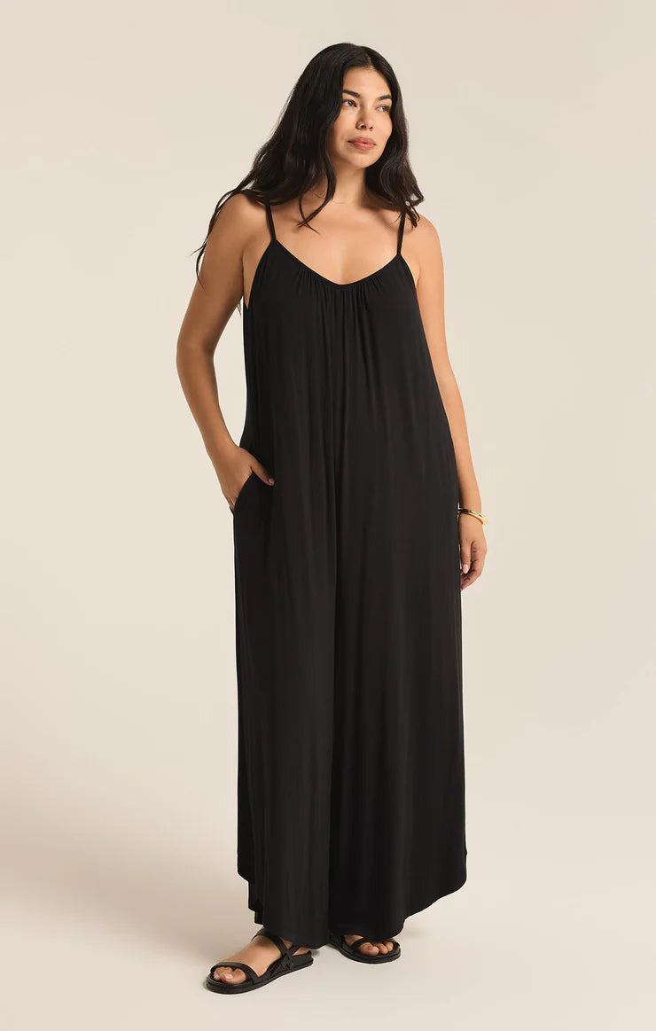 Flared Jumpsuit (Black)