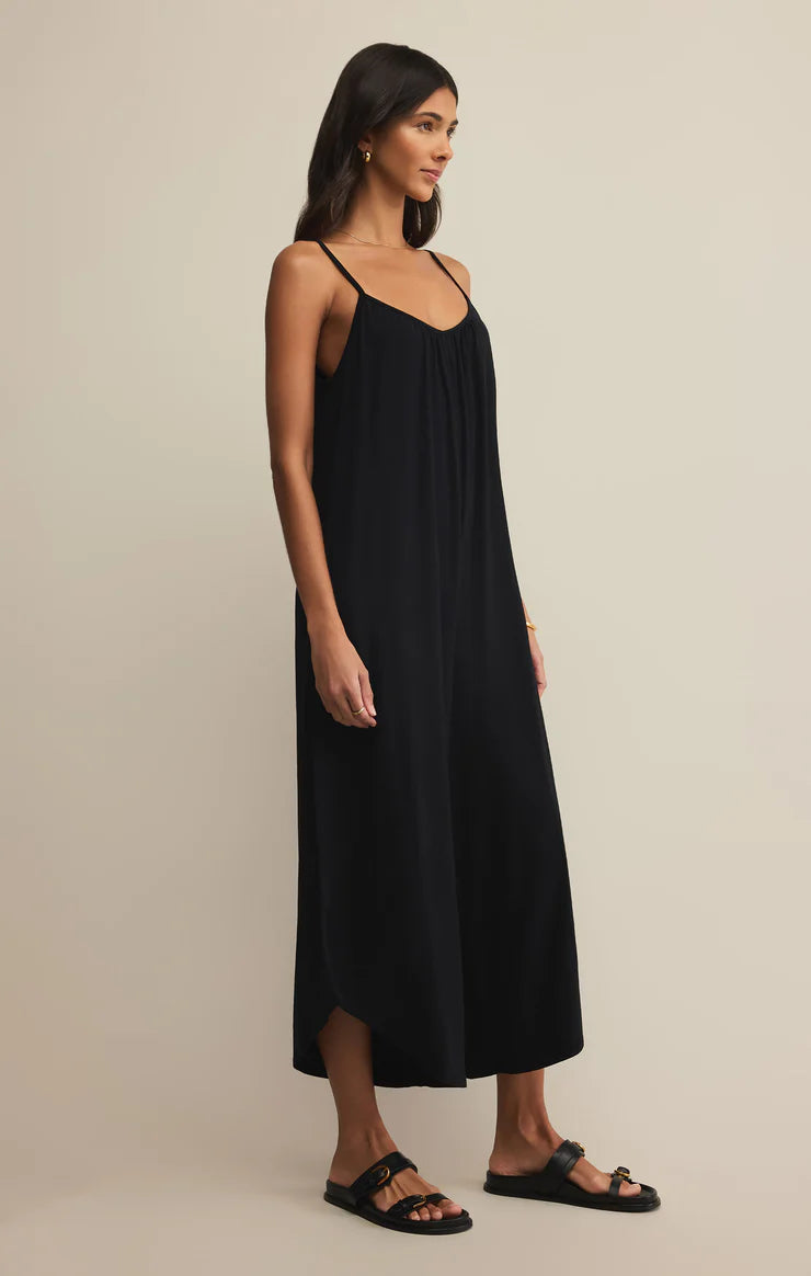 Flared Jumpsuit (Black)
