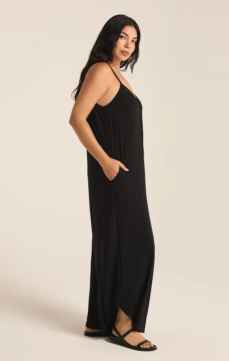 Flared Jumpsuit (Black)