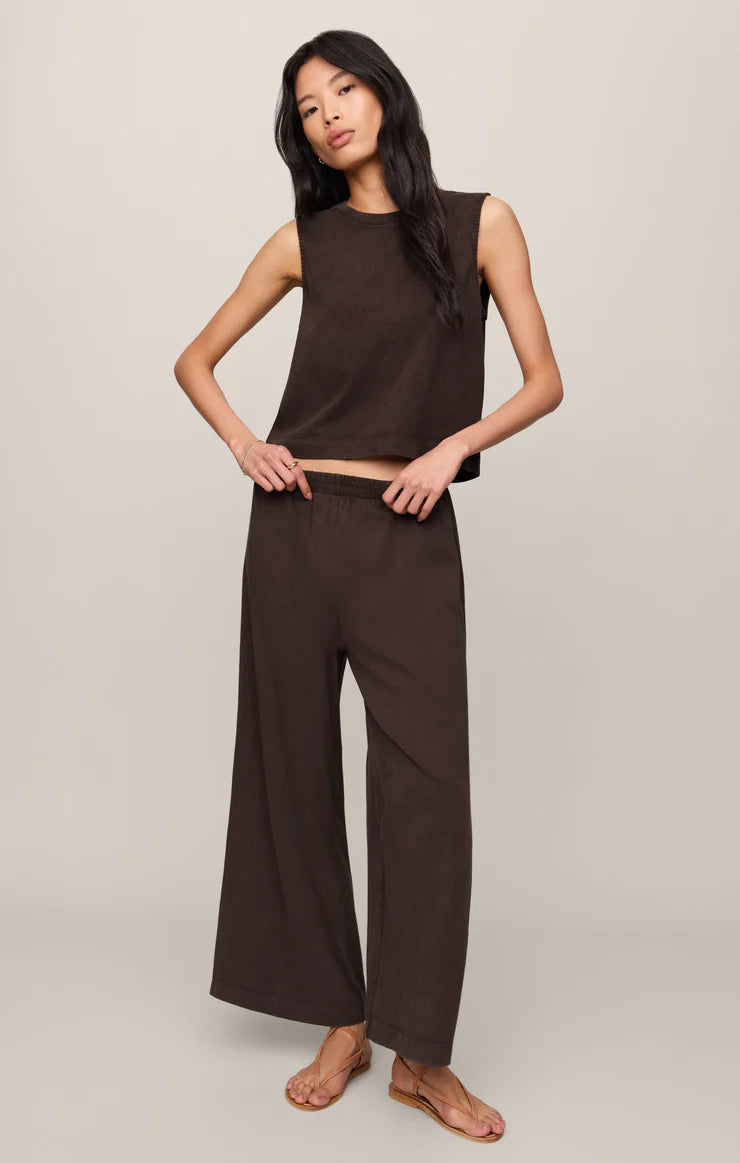 SCOUT JERSEY PANT - DARK CHOCOLATE