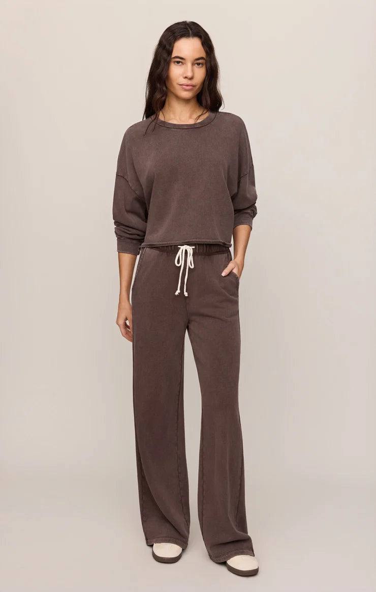 Dark Chocolate Hunter Knit Pant