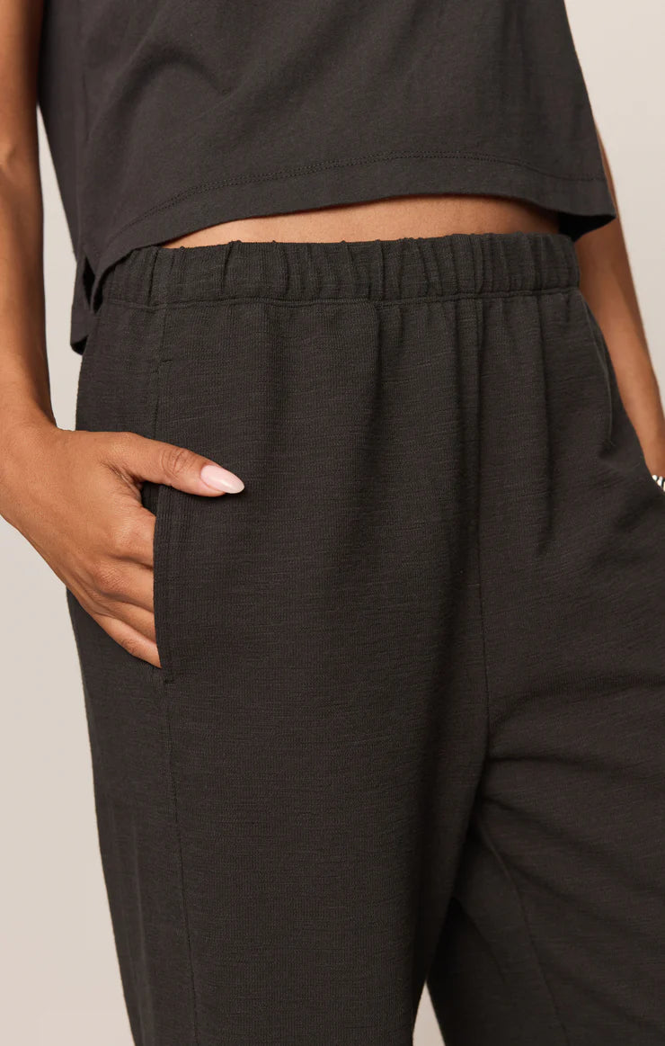 Ash Black Deena Balloon Knit Jogger