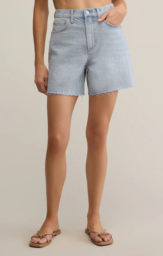 Porter Denim Short (Faded Indigo)