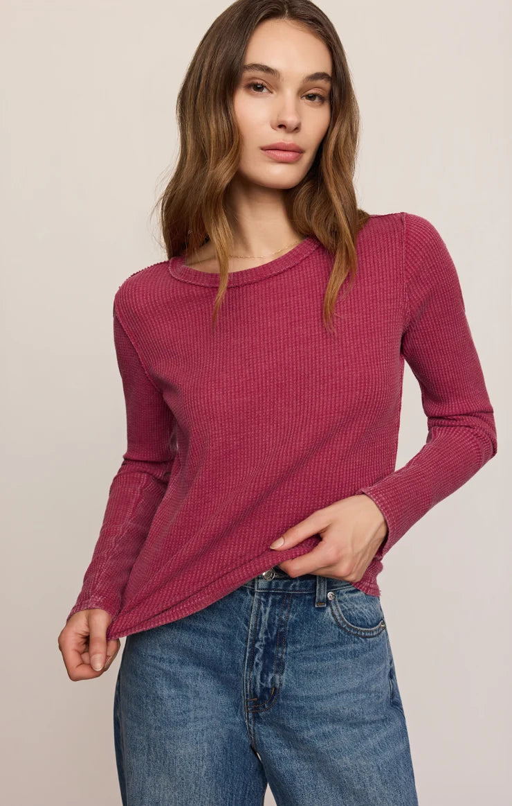 Red Dahlia Arlet Mini Thermal Top