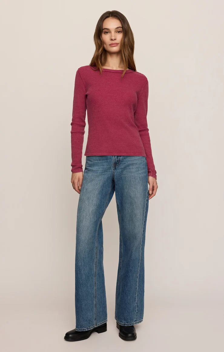Red Dahlia Arlet Mini Thermal Top