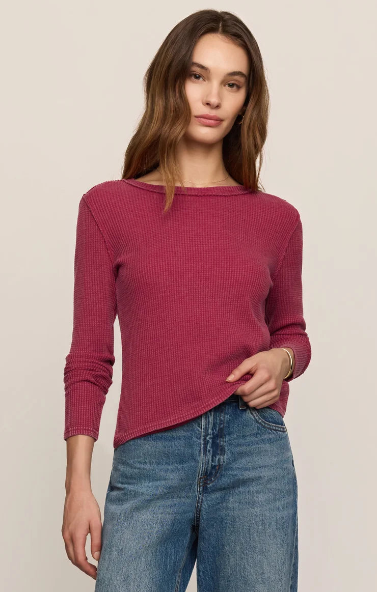 Red Dahlia Arlet Mini Thermal Top
