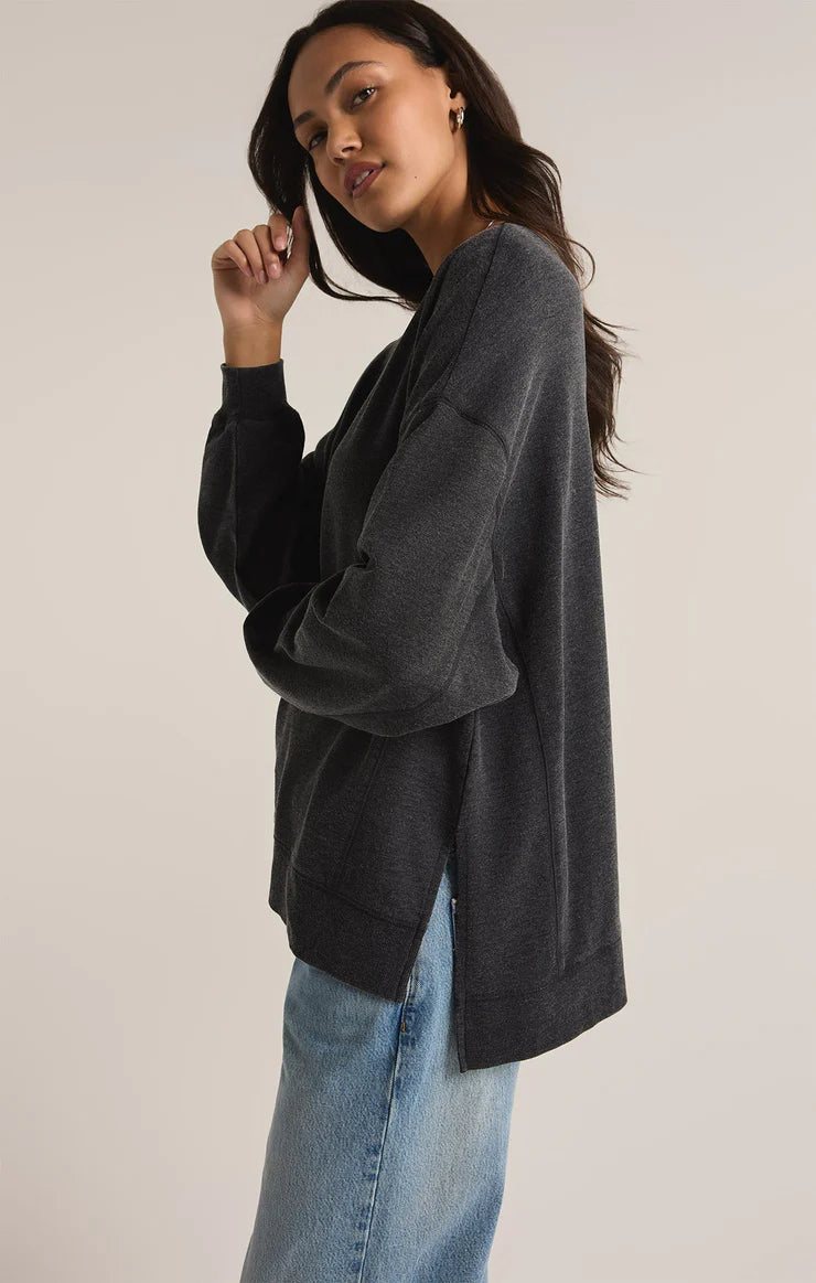 Modern Weekender Sweatshirt (Black)