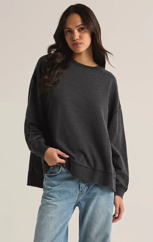 Modern Weekender Sweatshirt (Black)