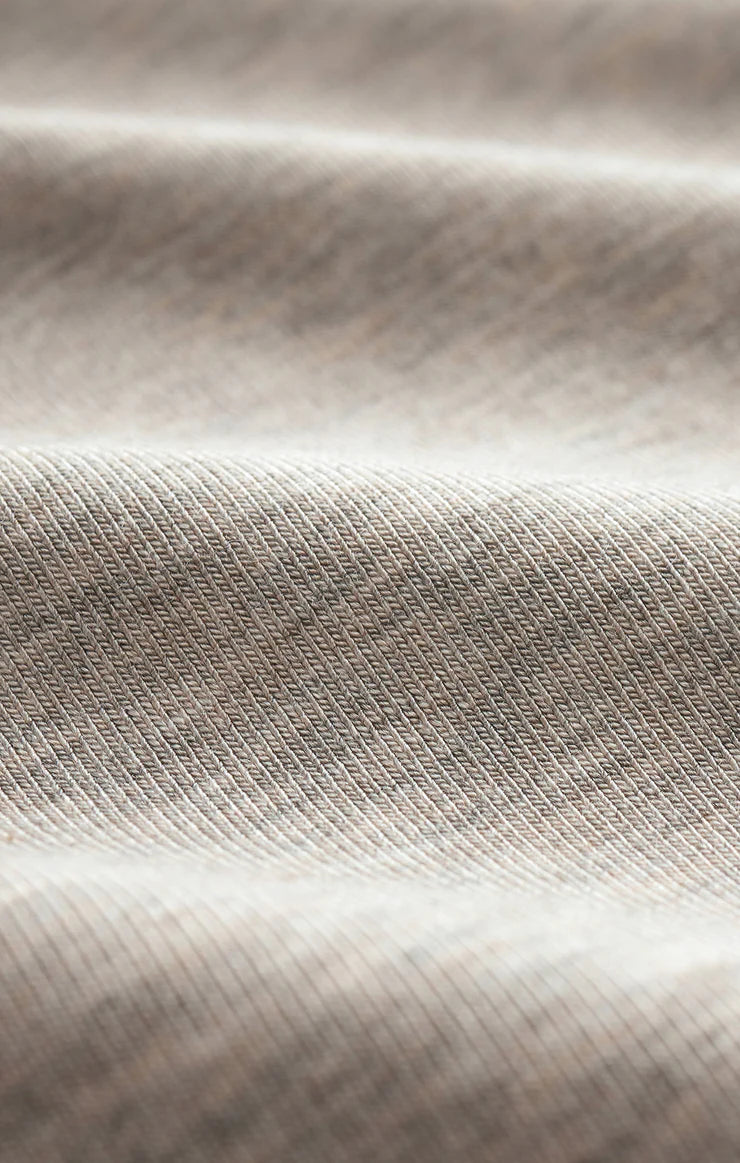 Second Skin Crew Long Sleeve Top (Natural Heather)