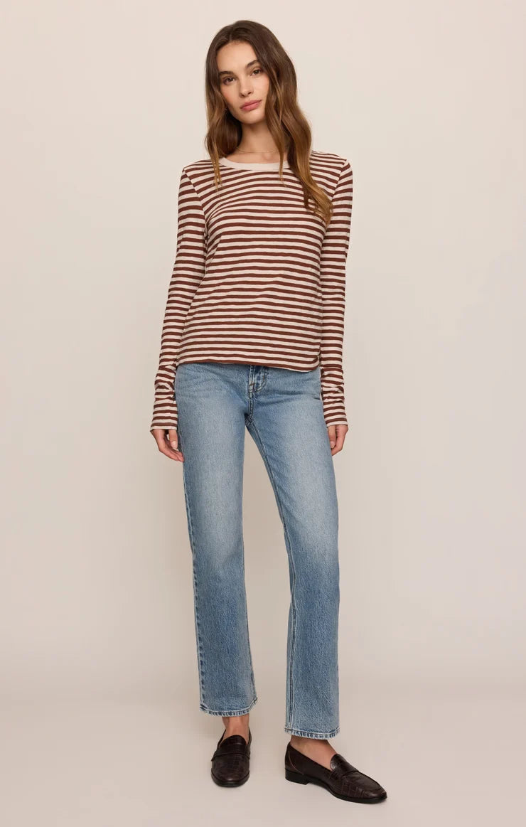 Dark Rosewood Junie Tee