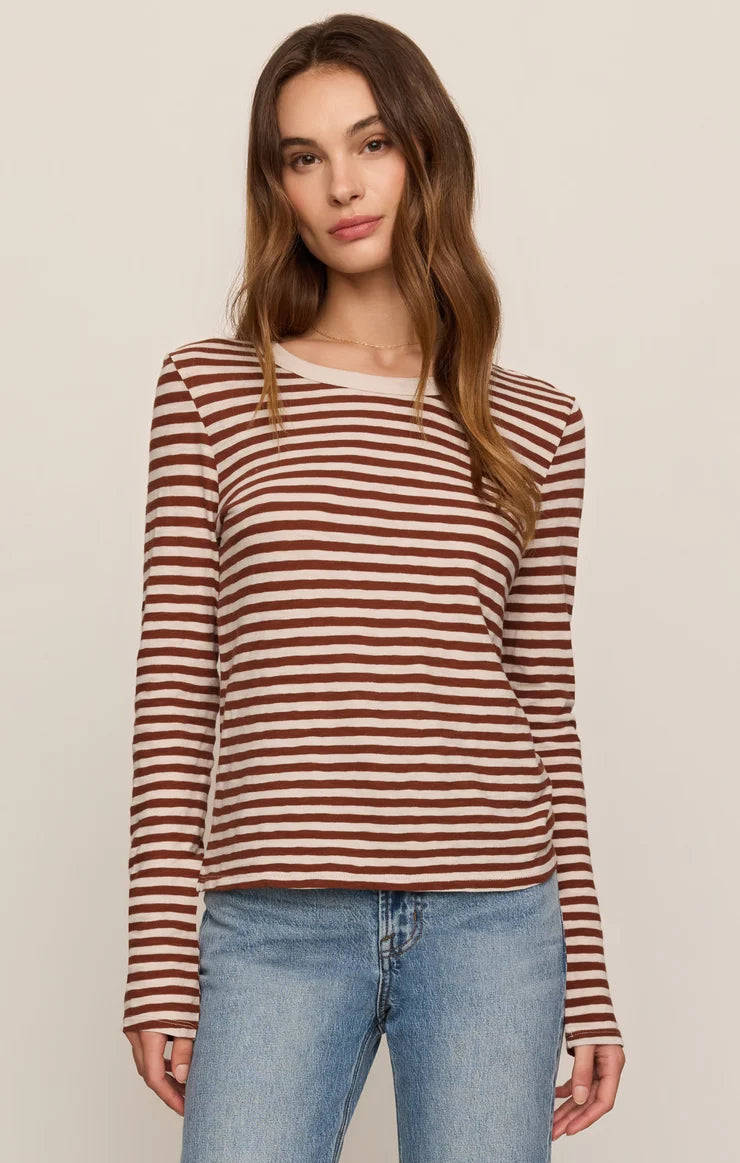 Dark Rosewood Junie Tee
