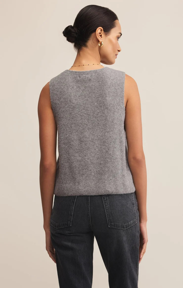 Bryce Sweater Vest (Heather Grey)