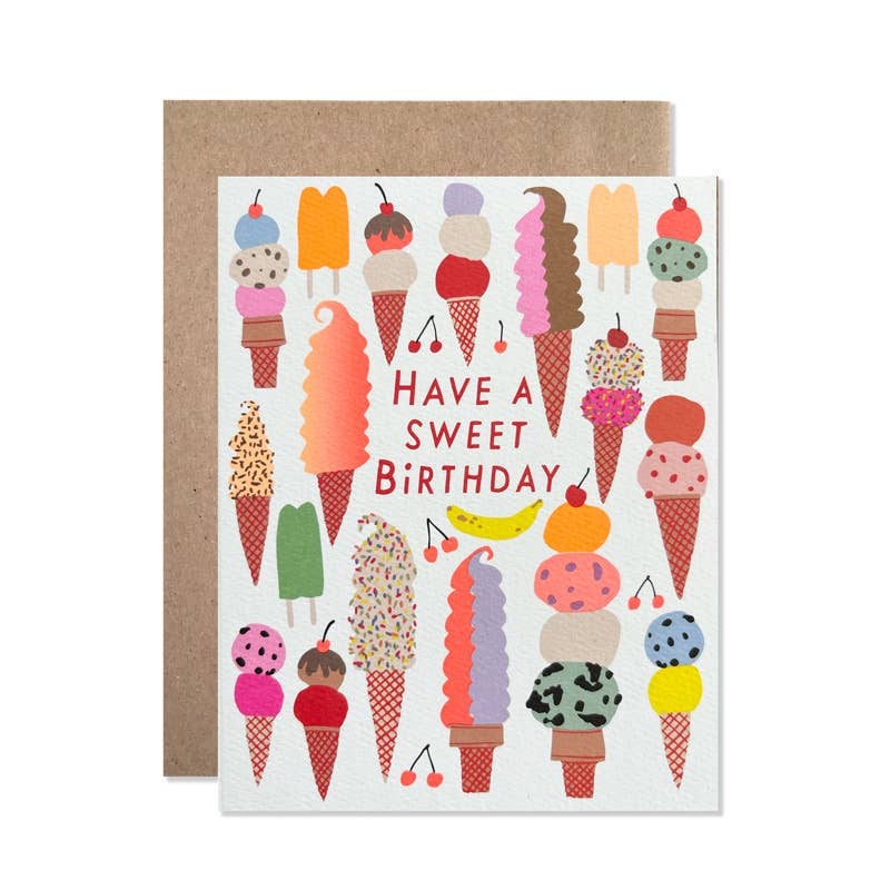 Birthday Sweet Ice Cream