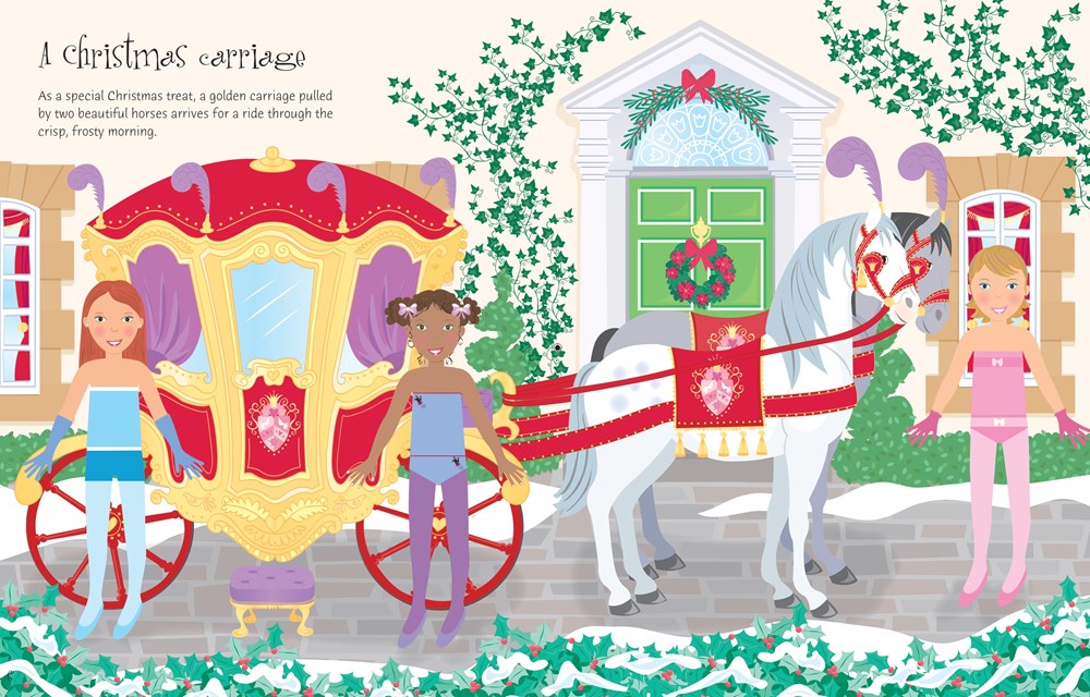 Sticker Dolly Dressing Christmas : Usborne