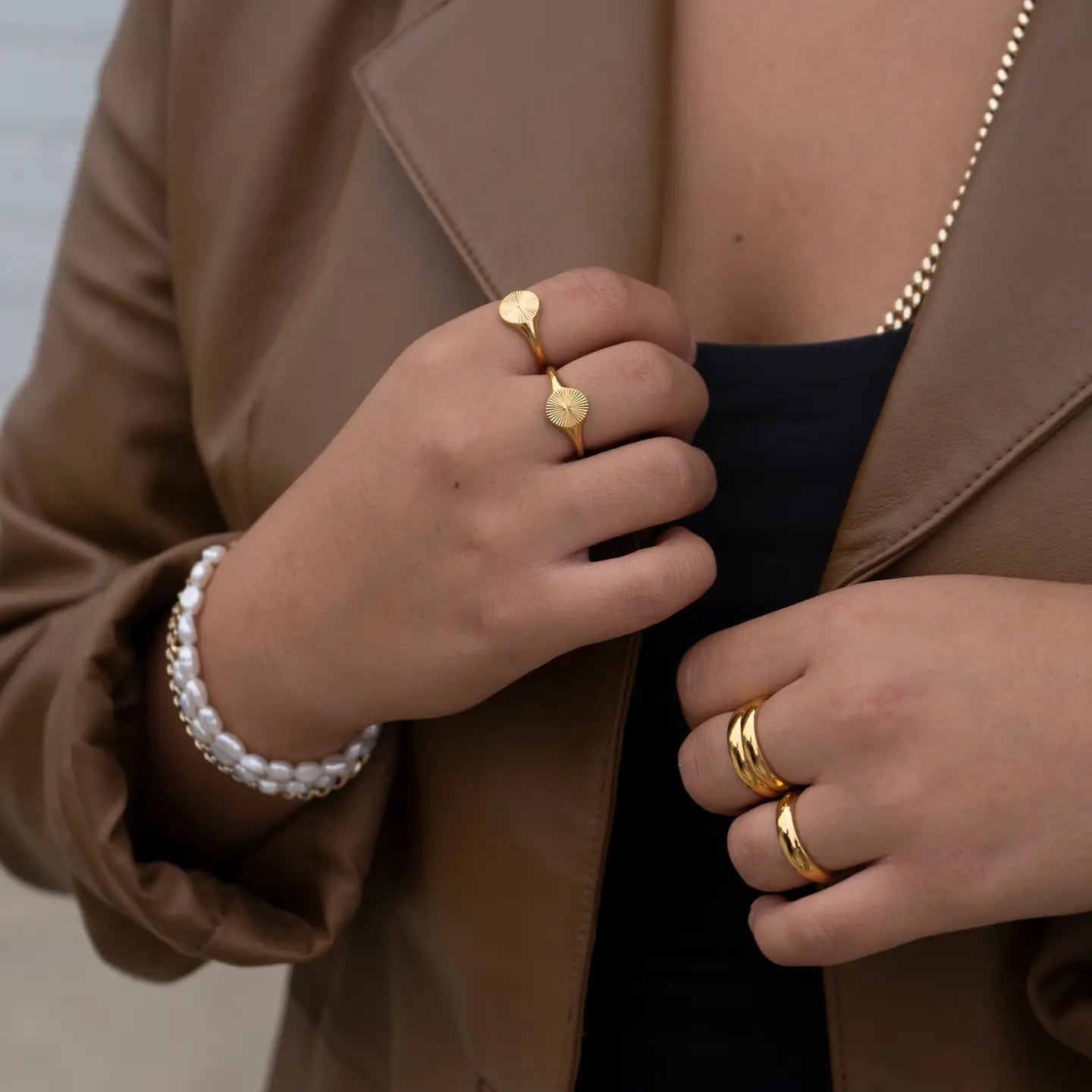 Zoe Sunburst Ring