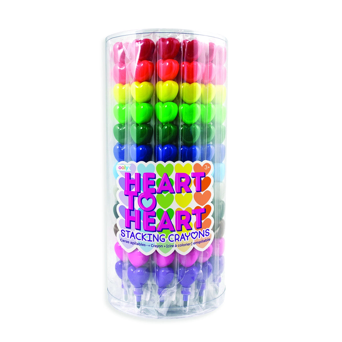 Heart to Heart Stacking Crayons