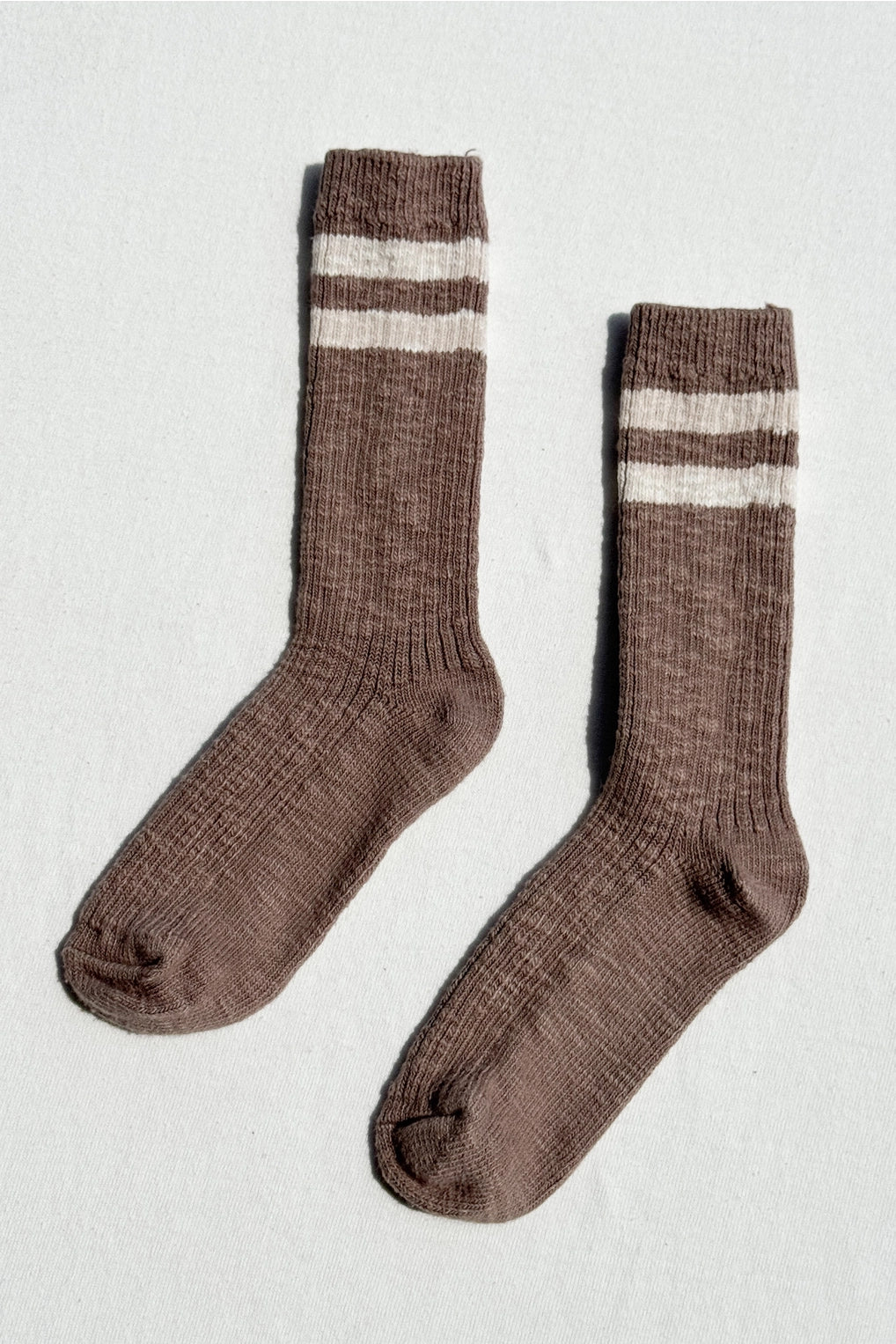Cottage Varsity Socks (Flax Varsity)