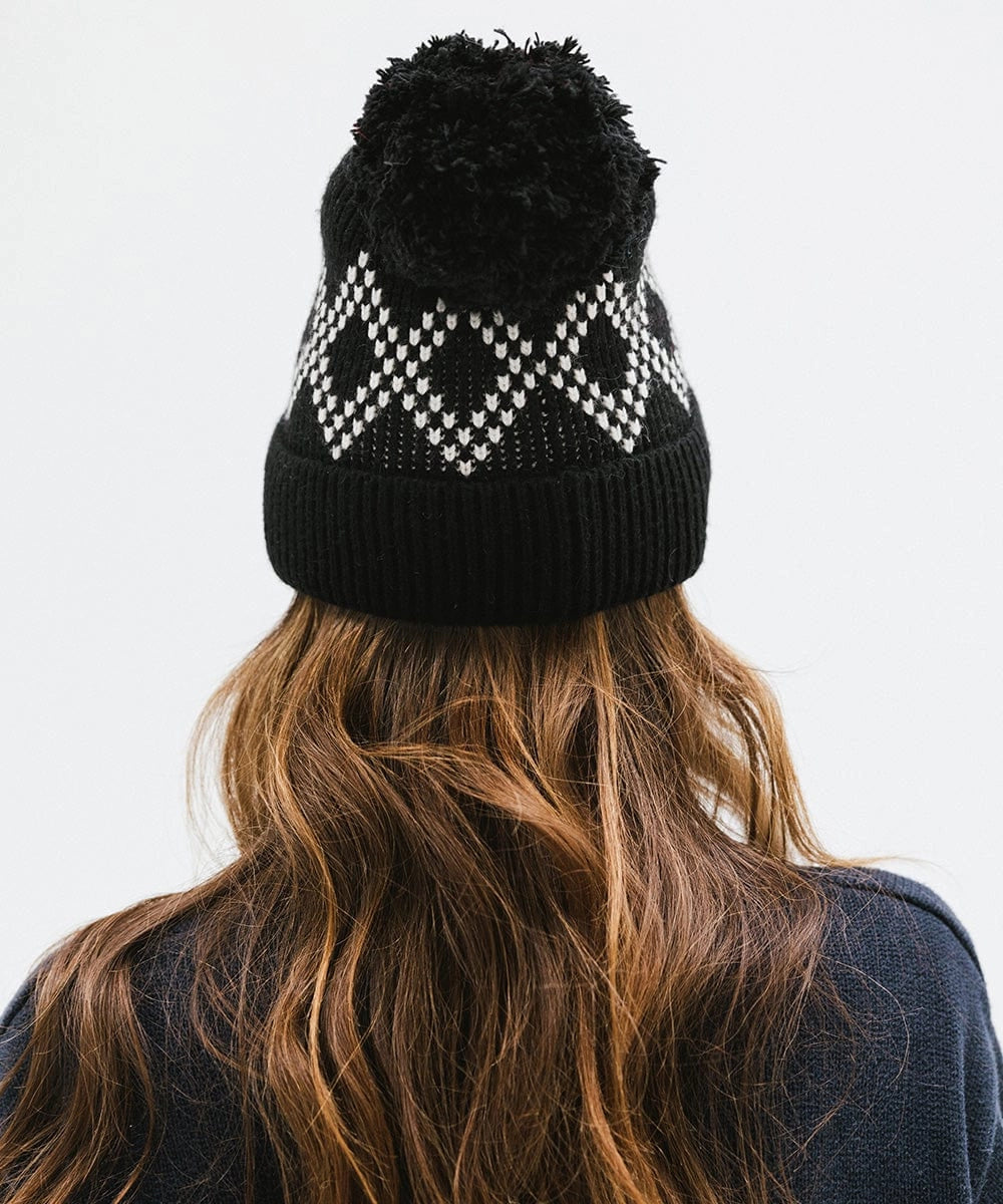 Elio Pom Beanie (Black)