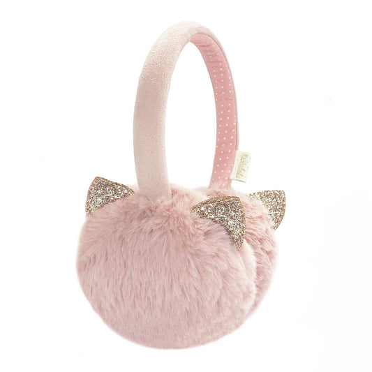 Glitter Cat Earmuffs