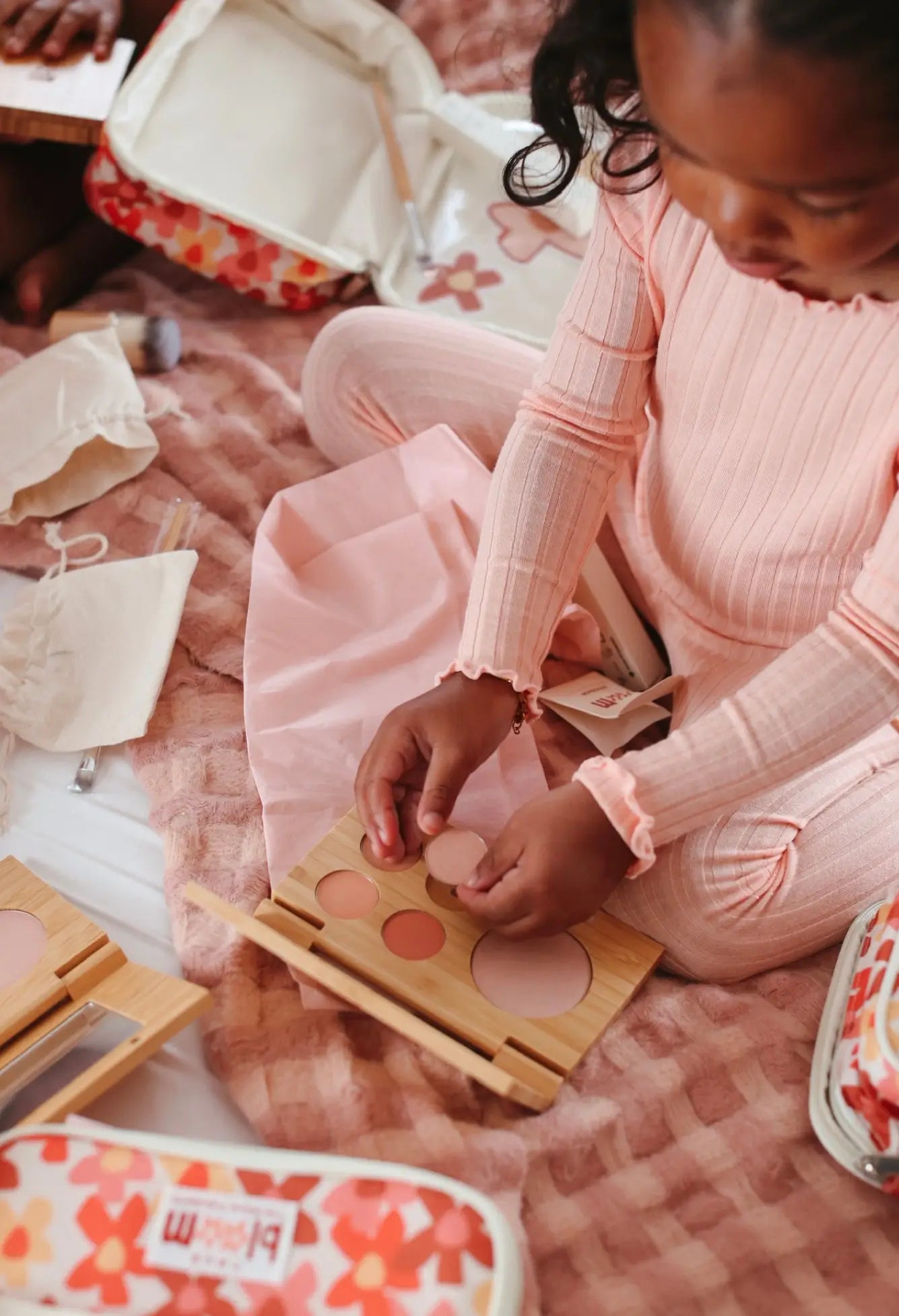 Children's Natural Makeup Kit - Perfectly Pink