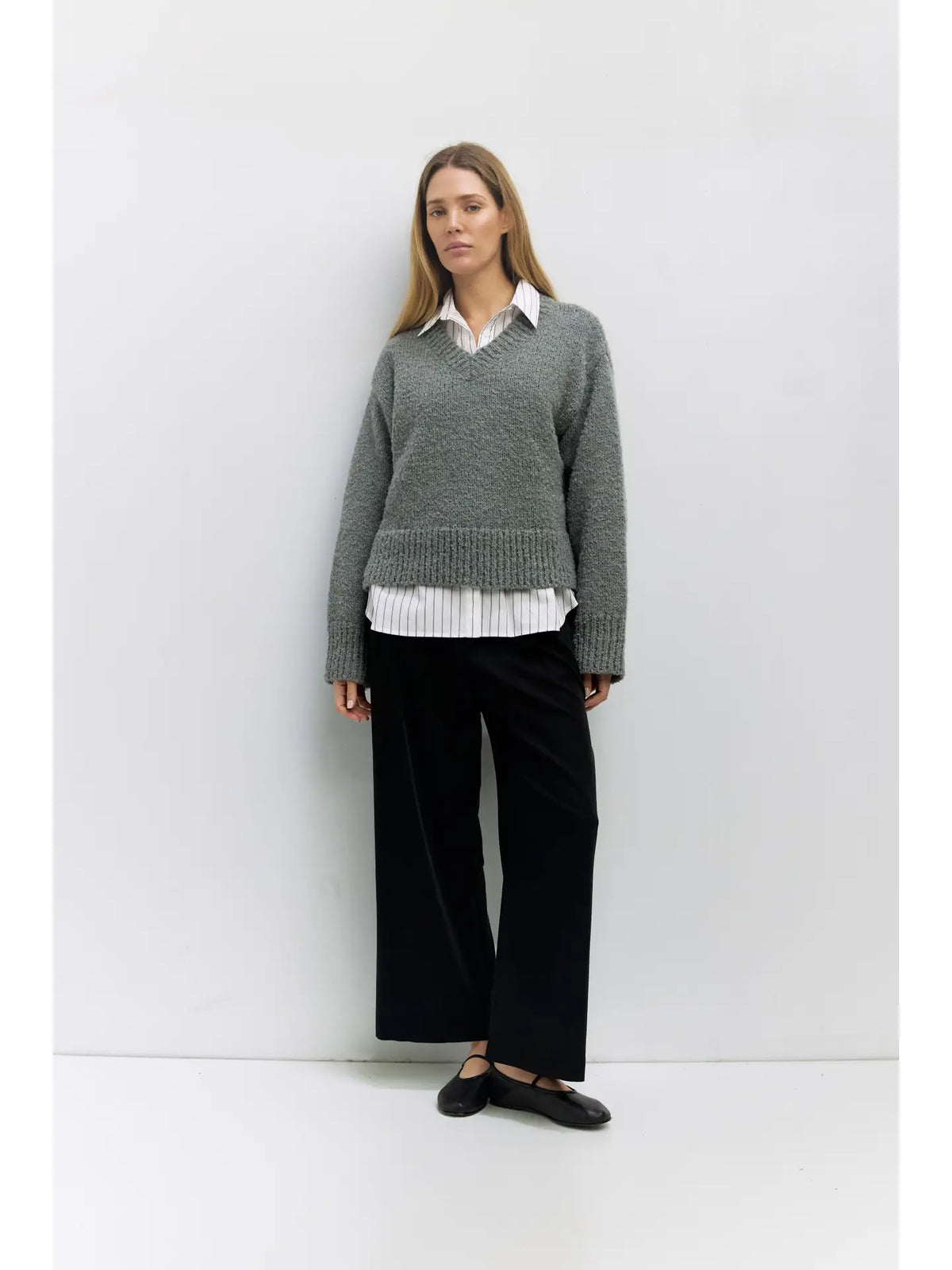 Grey Glen Oversized Sweater