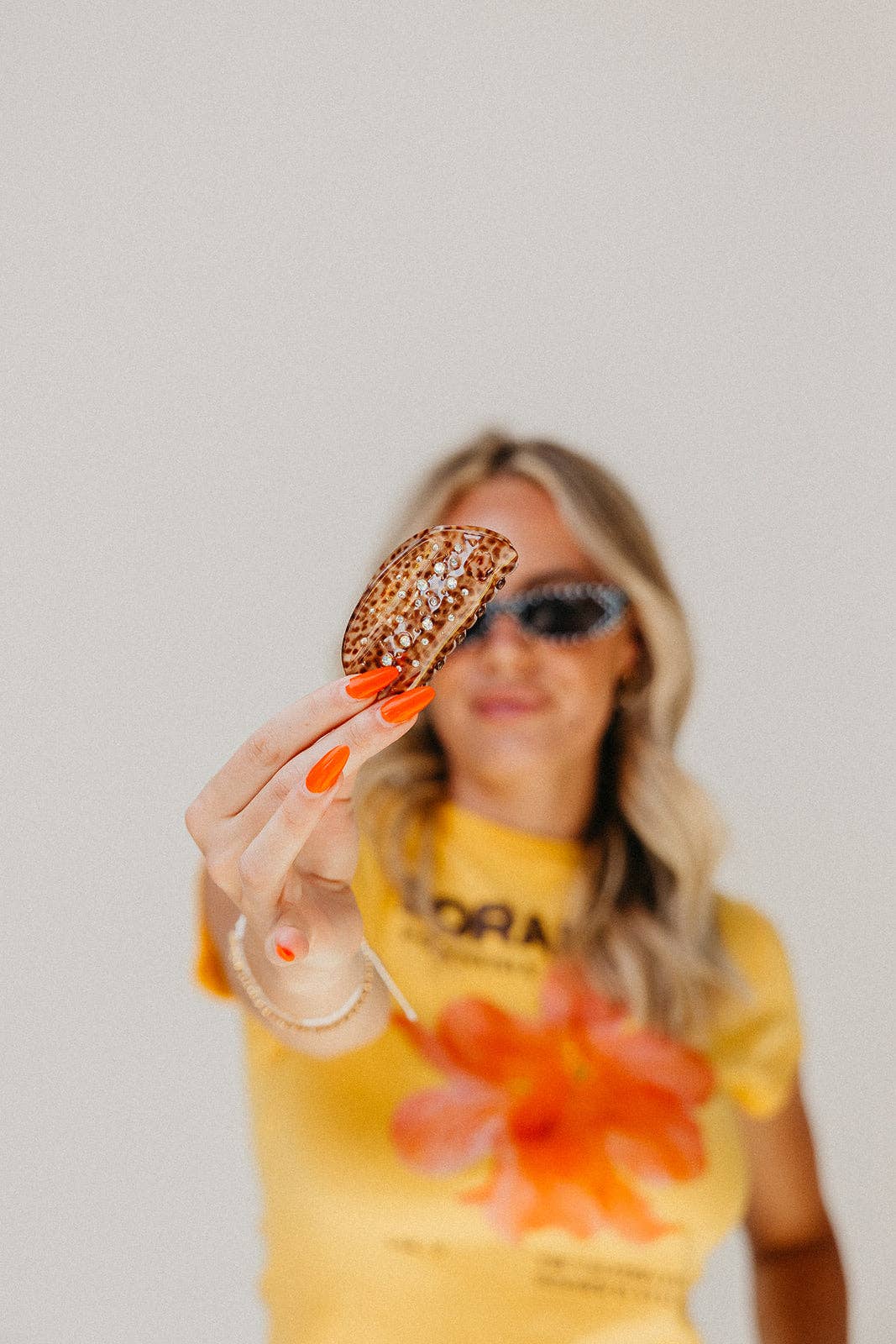 GLITTER MIDI CLAWS